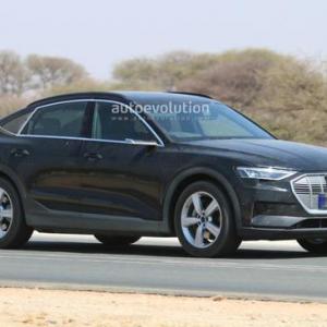 奥迪e-tron Sportback路试谍照曝光